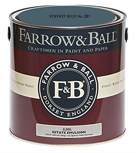 Farrow & Ball Estate Emulsion 2,5 Liter - STIFFKEY BLUE No. 281 von Farrow & Ball