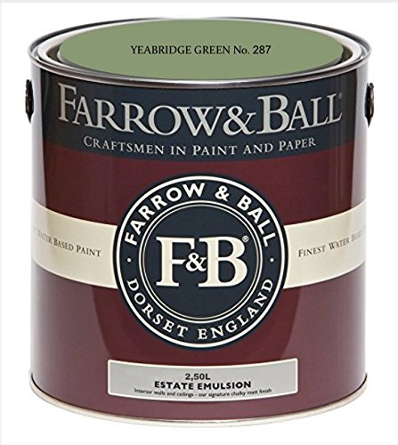 Farrow & Ball Estate Emulsion 2,5 Liter - YEABRIDGE GREEN No. 287 von Farrow & Ball