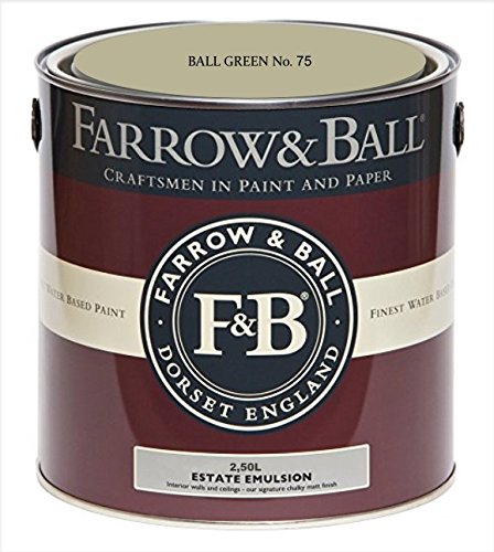 Farrow & Ball Estate Emulsion Farbe 2.5 Liter Ball Green 75 Matt von Farrow & Ball