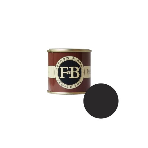 Farrow & Ball Probedose (Estate Emulsion 100ml) Pitch Black 256 Matt von Farrow & Ball