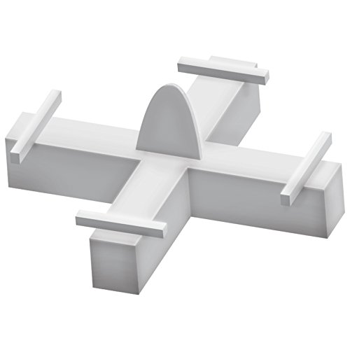 Fartools 113853 100 wiederverwendbare Kreuz-Form, lang, 4 mm, Höhe: 5 mm von Fartools
