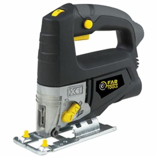 Fartools JS 650B Stichsäge, 650 W, verstellbare Geschwindigkeit, Pendelbewegungen, Schnittkapazität max. 65 mm von Fartools