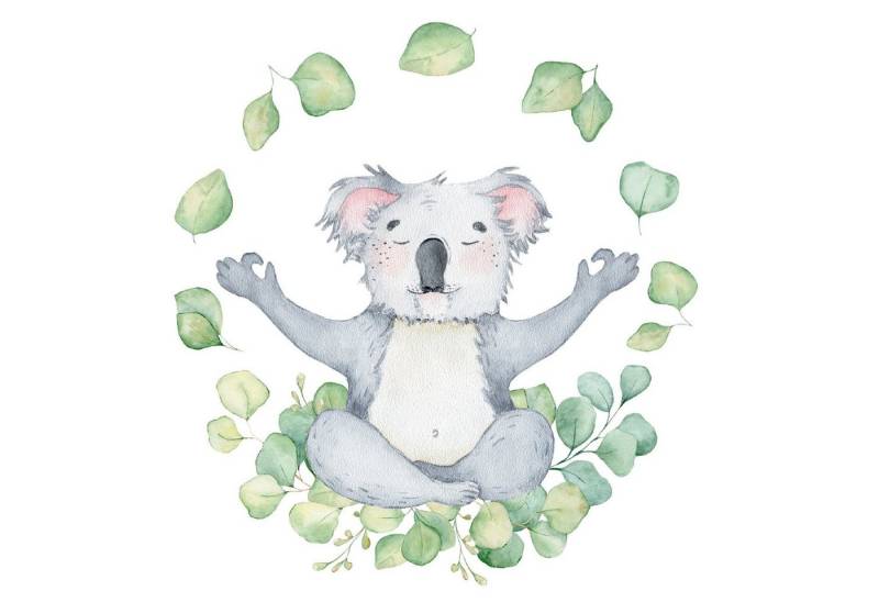 Fasana Papierserviette 20 Servietten Mr Koala 33x33cm, (20 St) von Fasana