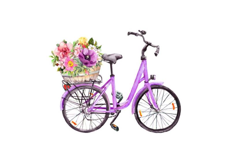 Fasana Papierserviette 20 Servietten Ride with wild Flowers 33x33cm, (20 St) von Fasana