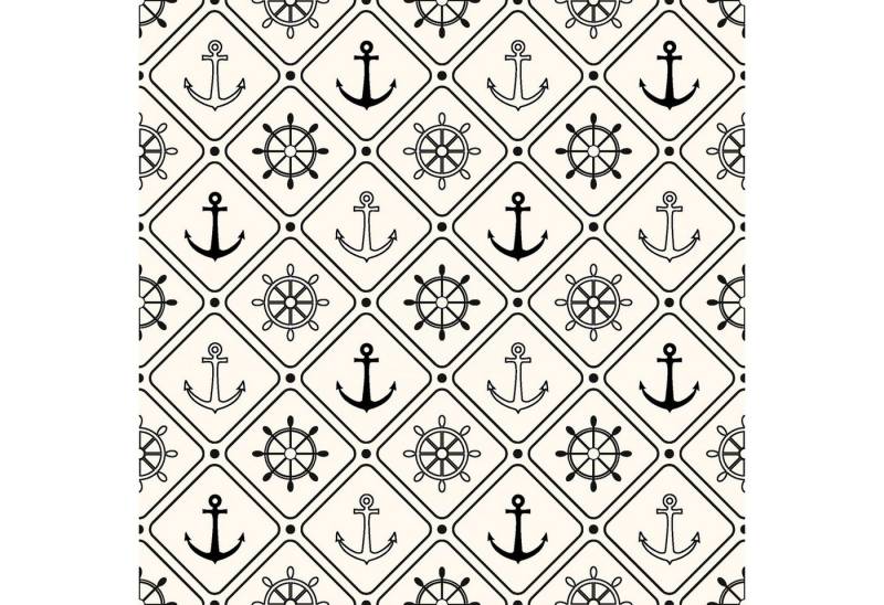 Fasana Papierserviette 20 Servietten Sailling Day 33x33cm, (20 St) von Fasana