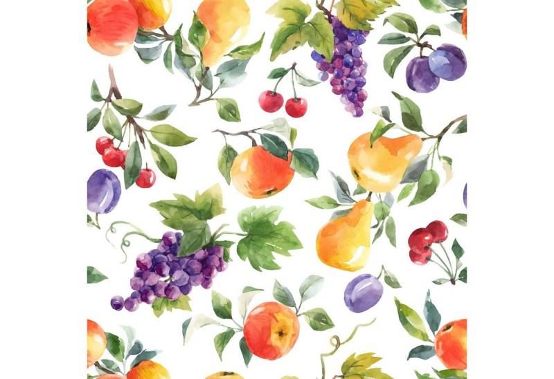 Fasana Papierserviette 20 Servietten Sweet Fruits 33x33cm, (20 St) von Fasana