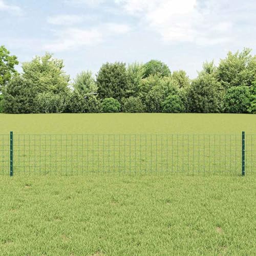 Eurozaun Set 3er Set Grün Metall Groß Langlebig Gartenzaun, Zaunpfosten Pfosten Weidenetze für Weidezaun Bauernhof Vieh Haustierschutz3336029 Eurozaun Set 3er Set Grün Metall Groß Langlebig Gartenzaun, Zaunpfosten Pfosten Weidenetze für Weidezaun Bauernhof Vieh Haustierschutz3336029 von Fasba