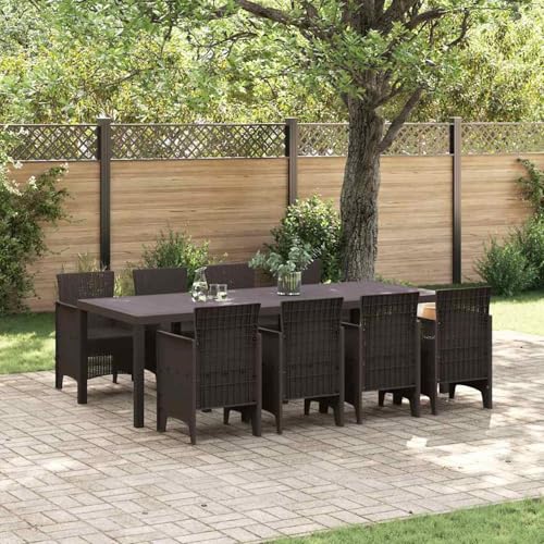 Fasba 9-TLG. Garten-Essgruppe Braun Poly Rattan, Gartengarnitur Sitzgarnitur Loungemöbel Set for Loungebereich Terrasse Hotel3378737 Fasba 9-TLG. Garten-Essgruppe Braun Poly Rattan, Gartengarnitur Sitzgarnitur Loungemöbel Set for Loungebereich Terrasse Hotel3378737 von Fasba