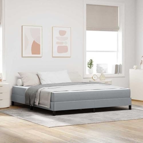 Fasba Boxspringbett Sonstiges Hellgrau 180 x 200 cm Stoff, Modernes Gästebett Doppelbett Einzelbett für Stilvoll Moderne Wohnungen Schlafzimmer Gästehaus Fasba Boxspringbett Sonstiges Hellgrau 180 x 200 cm Stoff, Modernes Gästebett Doppelbett Einzelbett für Stilvoll Moderne Wohnungen Schlafzimmer Gästehaus von Fasba