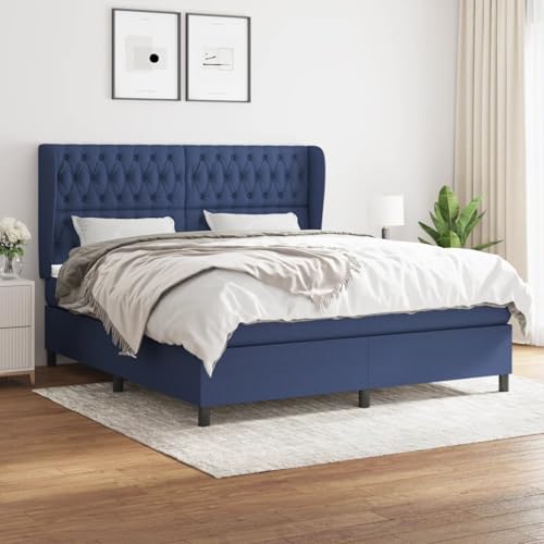 Fasba Boxspringbett mit Matratze Blau 180x200 cm Stoff, Modernes Bett Elegantes Polsterbett für Schlafzimmer Gästezimmer Apartments Gästebett3128227 Fasba Boxspringbett mit Matratze Blau 180x200 cm Stoff, Modernes Bett Elegantes Polsterbett für Schlafzimmer Gästezimmer Apartments Gästebett3128227 von Fasba
