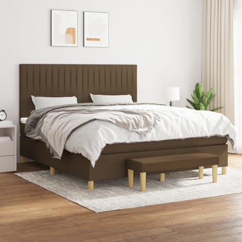 Fasba Boxspringbett mit Matratze Dunkelbraun 180x200 cm Stoff, Modernes Bett Elegantes Polsterbett für Schlafzimmer Gästezimmer Apartments Gästebett3137336 Fasba Boxspringbett mit Matratze Dunkelbraun 180x200 cm Stoff, Modernes Bett Elegantes Polsterbett für Schlafzimmer Gästezimmer Apartments Gästebett3137336 von Fasba