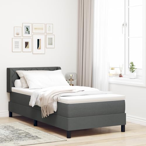 Fasba Boxspringbett mit Matratze Dunkelgrau 100x200 cm Stoff, Modernes Bett Elegantes Polsterbett für Schlafzimmer Gästezimmer Apartments Gästebett3341154 Fasba Boxspringbett mit Matratze Dunkelgrau 100x200 cm Stoff, Modernes Bett Elegantes Polsterbett für Schlafzimmer Gästezimmer Apartments Gästebett3341154 von Fasba