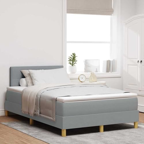 Fasba Boxspringbett mit Matratze Hellgrau 120x200 cm Stoff, Modernes Bett Elegantes Polsterbett für Schlafzimmer Gästezimmer Apartments Gästebett3338909 Fasba Boxspringbett mit Matratze Hellgrau 120x200 cm Stoff, Modernes Bett Elegantes Polsterbett für Schlafzimmer Gästezimmer Apartments Gästebett3338909 von Fasba