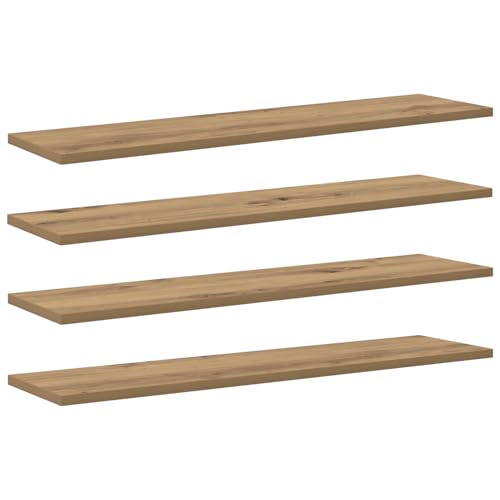 Fasba Bücherregal Holzwerkstoff, Modernes Design Praktische Regale 80 x 20 x 1.5 cm Braun für Wohnbereich Deko Sammlerstücke Bücher Aufbewahrung Fasba Bücherregal Holzwerkstoff, Modernes Design Praktische Regale 80 x 20 x 1.5 cm Braun für Wohnbereich Deko Sammlerstücke Bücher Aufbewahrung von Fasba