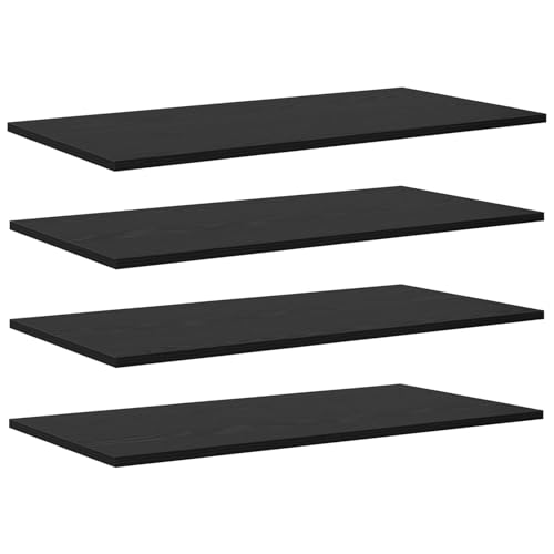 Fasba Bücherregal Holzwerkstoff, Modernes Design Praktische Regale Minimalistisches Stabile Aufbewahrung, 80 x 40 x 1.5 cm, Holzwerkstoff, für Wohnbereich Deko Sammlerstücke von Fasba