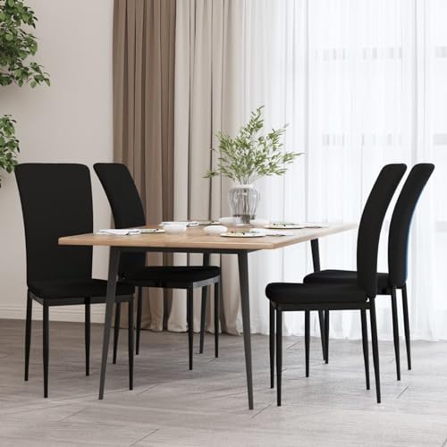 Fasba Esszimmerstühle Küchenstuhl Stuhl Set Stühle Wohnzimmerstuhl Küchenstühle Esszimmerstuhl Essstuhl 4 STK. Schwarz Samt Fasba Esszimmerstühle Küchenstuhl Stuhl Set Stühle Wohnzimmerstuhl Küchenstühle Esszimmerstuhl Essstuhl 4 STK. Schwarz Samt von Fasba