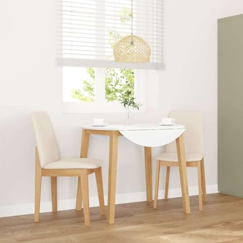 Fasba Esszimmerstühle Küchenstuhl Stuhl Set Stühle Wohnzimmerstuhl Küchenstühle Esszimmerstuhl Essstuhl mit Kissen 2 STK. Massivholz Gummibaum 43 x 56 x 86,5 cm von Fasba