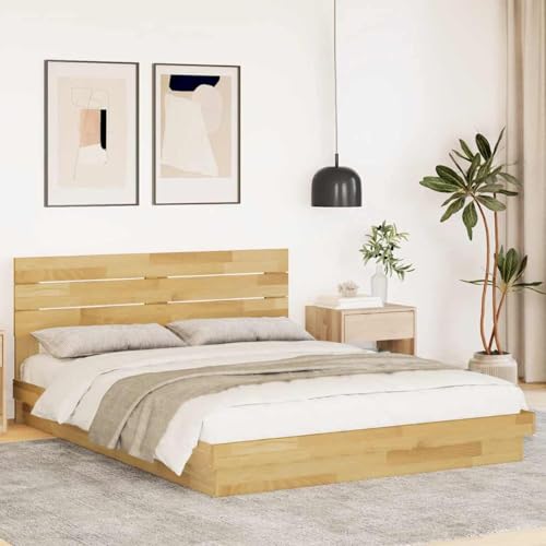 Fasba Massivholzbett mit Kopfteil ohne Matratze 135x190 cm Eichenholz, Holzplattform Bettrahmen für Stilvoll Moderne Wohnungen Schlafzimmer Gästehaus Fasba Massivholzbett mit Kopfteil ohne Matratze 135x190 cm Eichenholz, Holzplattform Bettrahmen für Stilvoll Moderne Wohnungen Schlafzimmer Gästehaus von Fasba