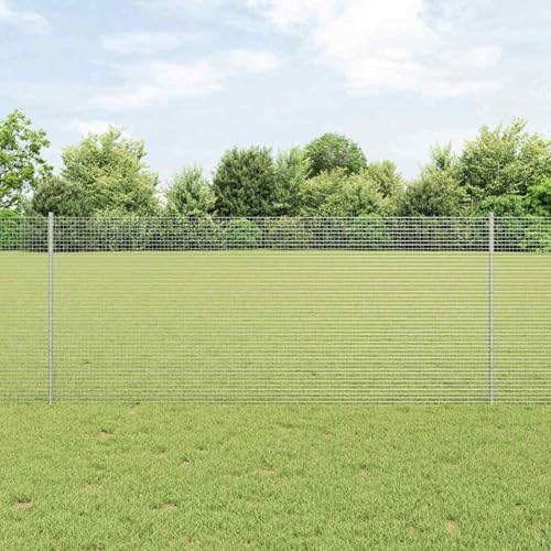 Gartenzaun-Set 2-teilig Verzinkter Stahl 10 x 1 m Langlebig, Zaunpfosten Pfosten Weidenetze für Weidezaun Bauernhof Vieh Haustierschutz3336327 Gartenzaun-Set 2-teilig Verzinkter Stahl 10 x 1 m Langlebig, Zaunpfosten Pfosten Weidenetze für Weidezaun Bauernhof Vieh Haustierschutz3336327 von Fasba