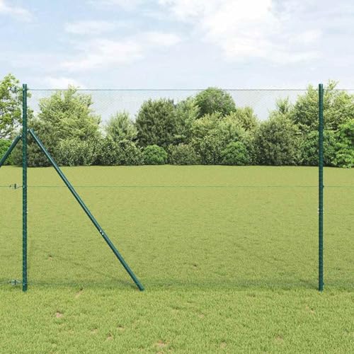 Sechseckzaun Grün 1,6x25 m Stahl, Zaunpfosten 13 Stück Grün Ø32 mm 210 cm verzinkter Stahl, Zaunpfosten Pfosten Weidenetze für Weidezaun Bauernhof Vieh Haustierschutz3352688 Sechseckzaun Grün 1,6x25 m Stahl, Zaunpfosten 13 Stück Grün Ø32 mm 210 cm verzinkter Stahl, Zaunpfosten Pfosten Weidenetze für Weidezaun Bauernhof Vieh Haustierschutz3352688 von Fasba