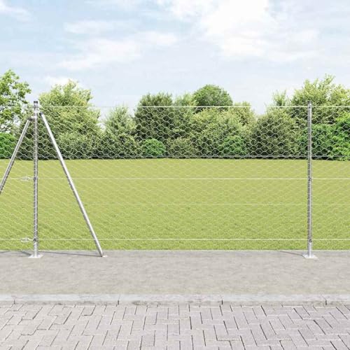 Zaunset Set aus 2 Verzinkter Stahl 25 x 1,2 Meter Langlebig, Zaunpfosten Pfosten Weidenetze für Weidezaun Bauernhof Vieh Haustierschutz3353805 Zaunset Set aus 2 Verzinkter Stahl 25 x 1,2 Meter Langlebig, Zaunpfosten Pfosten Weidenetze für Weidezaun Bauernhof Vieh Haustierschutz3353805 von Fasba