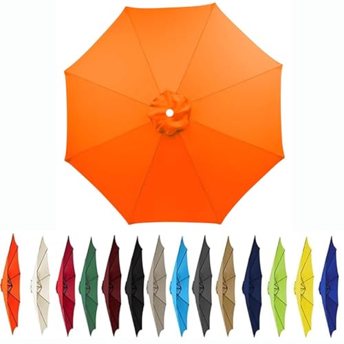 Fasheepfa Ersatzdach für den Außenschirm mit 6 Rippen oder 8 Rippen, Stoffbezug nur für Terrassenschirm, Orange, 3,5 m / 8 Rippen Fasheepfa Ersatzdach für den Außenschirm mit 6 Rippen oder 8 Rippen, Stoffbezug nur für Terrassenschirm, Orange, 3,5 m / 8 Rippen von Fasheepfa