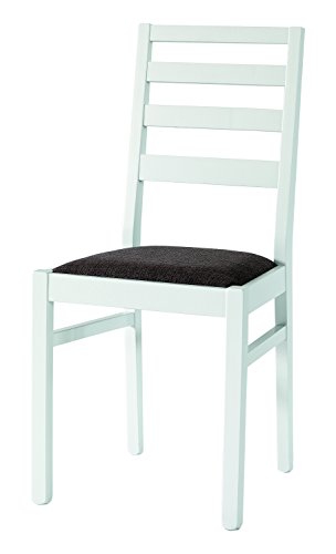 Fashion Commerce fc2681 Set von 2 Stühle, Holz, Weiß, 47 x 50 x 88 cm von Fashion Commerce