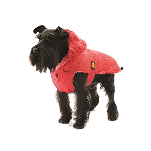 Fashion Dog Steppmantel für Hunde - Rot - 43 von Fashion Dog