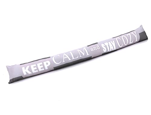 heimtexland ® Zugluftstopper Windstopper Fenster Kissen Türdichtung Fensterdichtung dekorativ Bedruckt 46% Sandfüllung OPTIMALE ABDICHTUNG Deko Geschenk Fensterkissen Typ378 Keep Calm and Stay Cozy heimtexland ® Zugluftstopper Windstopper Fenster Kissen Türdichtung Fensterdichtung dekorativ Bedruckt 46% Sandfüllung OPTIMALE ABDICHTUNG Deko Geschenk Fensterkissen Typ378 Keep Calm and Stay Cozy von heimtexland