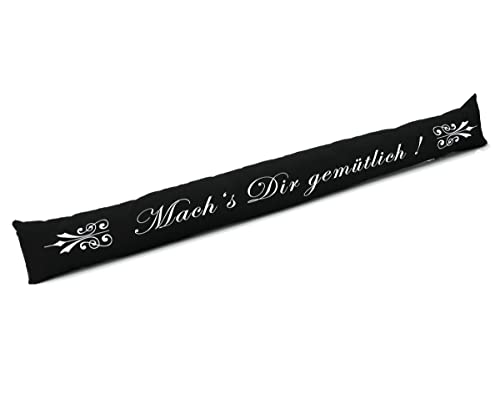 heimtexland ® Zugluftstopper Windstopper Fenster Kissen Türdichtung Fensterdichtung dekorativ Bedruckt mit 46% Sandfüllung OPTIMALE ABDICHTUNG Deko Geschenk Fensterkissen Typ378 Machs Dir Gemütlich heimtexland ® Zugluftstopper Windstopper Fenster Kissen Türdichtung Fensterdichtung dekorativ Bedruckt mit 46% Sandfüllung OPTIMALE ABDICHTUNG Deko Geschenk Fensterkissen Typ378 Machs Dir Gemütlich von heimtexland