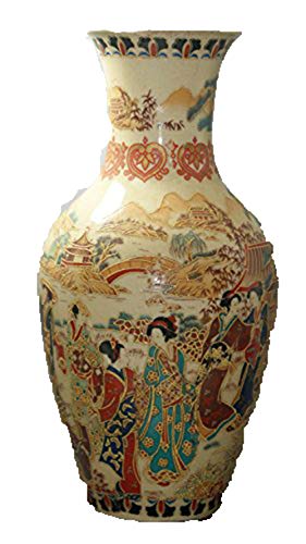 Fashion158 Fine Old China Porcelain Painted Old Glaze Porcelain Vases Collectible Porcelain Painted Vases von ZXC