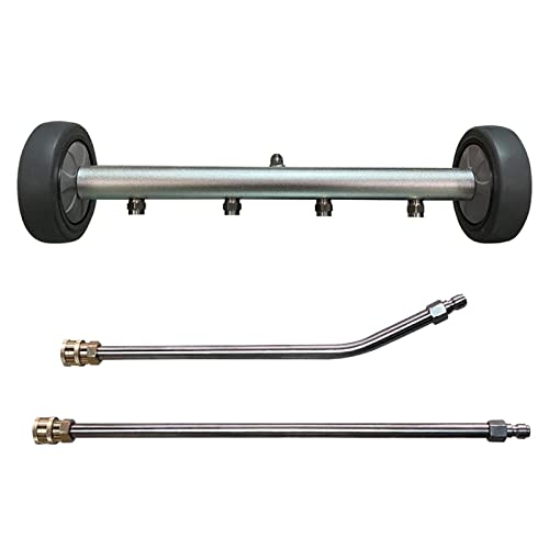 FashionCha 15" Hochdruckreiniger Unterbodenreiniger unter Autowaschanlage für Auffahrt von FashionCha