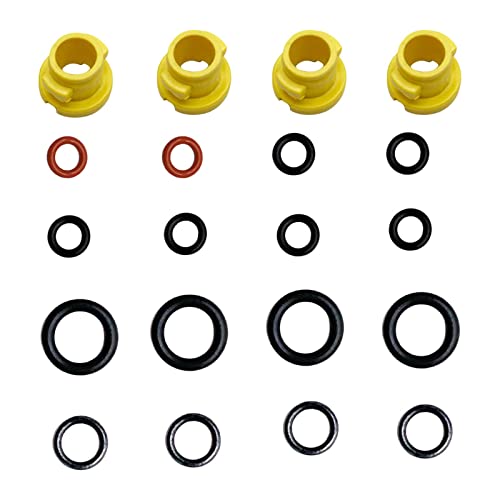 FashionCha 20 Stück Dichtungsringe Als O Ringe Ersatzdichtungen Im Dichtungsset Aus Strapazierfähigem Gummi für Hochdruckreiniger Der Serien K2 bis K7, Satz von 20St von FashionCha