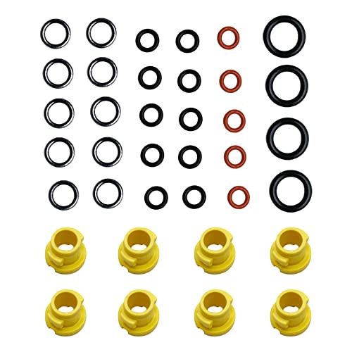 FashionCha 20 Stück Dichtungsringe Als O Ringe Ersatzdichtungen Im Dichtungsset Aus Strapazierfähigem Gummi für Hochdruckreiniger Der Serien K2 bis K7, satz von 37 stück von FashionCha