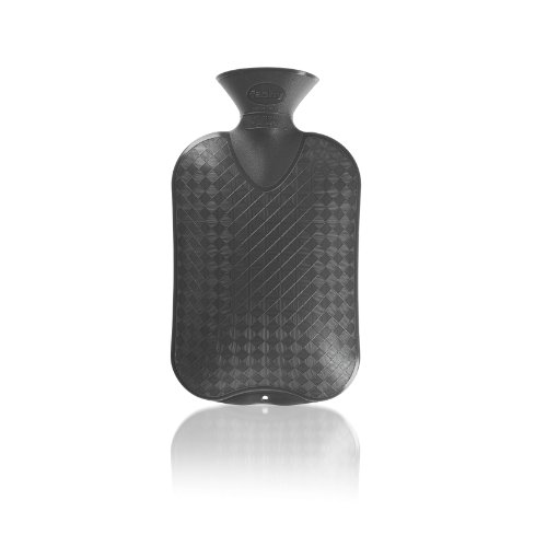 Fashy 6420 21 2007 Wärmflasche, glatte Ausführung, Anthrazit von Fashy
