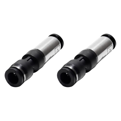 Fasizi 2 STÜCKE 8mm Einweg-Luftrückschlagventil, Push-to-Connect Pneumatische Armaturen Für Druckluftsysteme von Fasizi