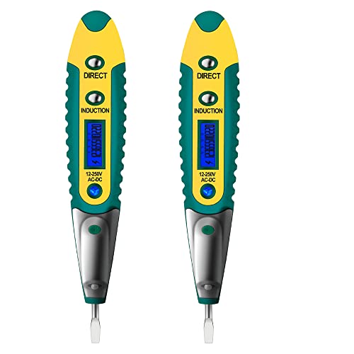 Fasizi 2Pcs Digital Test Pencil Tester Elektrischer Spannungsprüfer Stift LCD Display Schraubendreher VD700 AC/DC 12-250V Spannungsanzeige Fasizi 2Pcs Digital Test Pencil Tester Elektrischer Spannungsprüfer Stift LCD Display Schraubendreher VD700 AC/DC 12-250V Spannungsanzeige von Fasizi