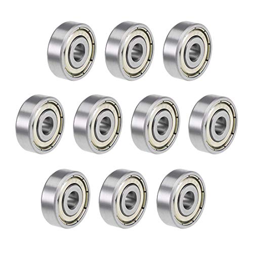 Fasizi 635ZZ Doppel-Metallschirme, Rillenkugellager, 5 x 19 x 6 mm, 10 Stück von Fasizi