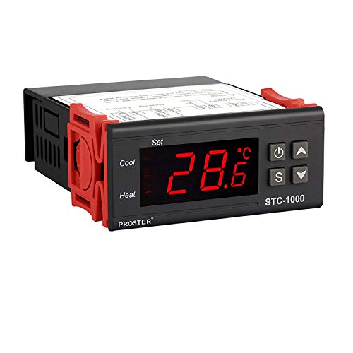 Fasizi Digital STC-1000 Allzweck-Temperaturregler mit Sensor, 220 V Fasizi Digital STC-1000 Allzweck-Temperaturregler mit Sensor, 220 V von Fasizi