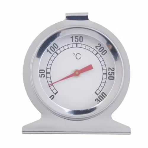 Fasizi Ofenthermometer aus Edelstahl, großes Zifferblatt, Temperaturanzeige, Küchenwerkzeug von Fasizi