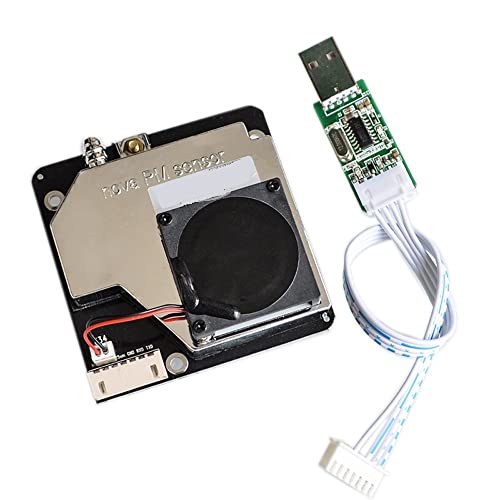 Fasizi PM-Sensor SDS011 Hochpräzises PM2.5 Luftqualitätserkennungssensor-Modul, Super-Staubsensoren, Digitalausgang von Fasizi