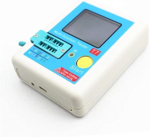 Fasizi Transistor-Multifunktionstester TFT-Dioden-Trioden-Kapazitätsmessgerät LCR T7 ESR-Messgerät NPN PNP MOSFET IR-Tester von Fasizi