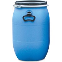 Deckelfass aus PE mit Spannring, 150 Liter Deckelfass aus PE mit Spannring, 150 Liter von Jungheinrich PROFISHOP