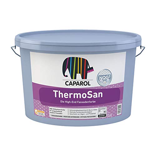 Caparol Fassadenfarbe ThermoSan NQC weiss 12.5 Liter von Fassadenfarbe ThermoSan NQG³