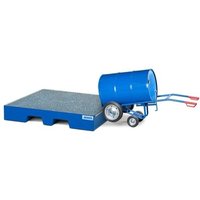 Fasskarre FKR-S2, für 1x 200-/220-Liter-Fass, 2 Stützräder, Luft-Bereifung Fasskarre FKR-S2, für 1x 200-/220-Liter-Fass, 2 Stützräder, Luft-Bereifung von Denios