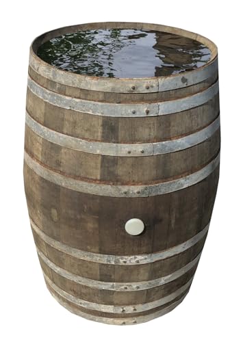 Fassl Baron Regentonne 300 Liter Holzfass gebrauchtes Weinfass Regenfass Barriquefass Eiche Wasserfass Tonne Bottich Fass Fassl Baron Regentonne 300 Liter Holzfass gebrauchtes Weinfass Regenfass Barriquefass Eiche Wasserfass Tonne Bottich Fass von Fassl Baron