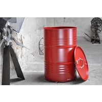 Fass Tonne Aus Fabrikneuen 200 Ltr. Mit Deckel - Farbe Nach Wahl Ölfass Papiertonne Abfalltonne Fass Tonne Aus Fabrikneuen 200 Ltr. Mit Deckel - Farbe Nach Wahl Ölfass Papiertonne Abfalltonne von Fasszination