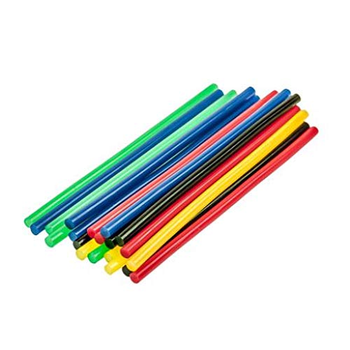 10 x farbige Klebesticks Heißkleber Klebepatronen Ø 11 mm x 200 mm lang farbig von Fast