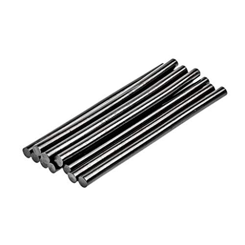 10 x schwarze Klebesticks Heißkleber Klebepatronen Ø 11 mm x 200 mm lang von Homry