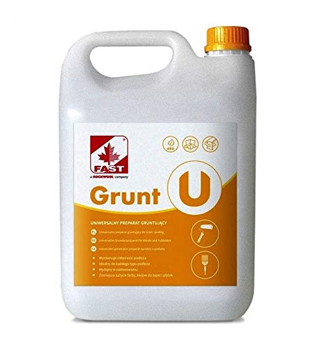 5 Liter FAST Grunt-U universalles Grundierpräparat für Wände und Fußböden von Fast